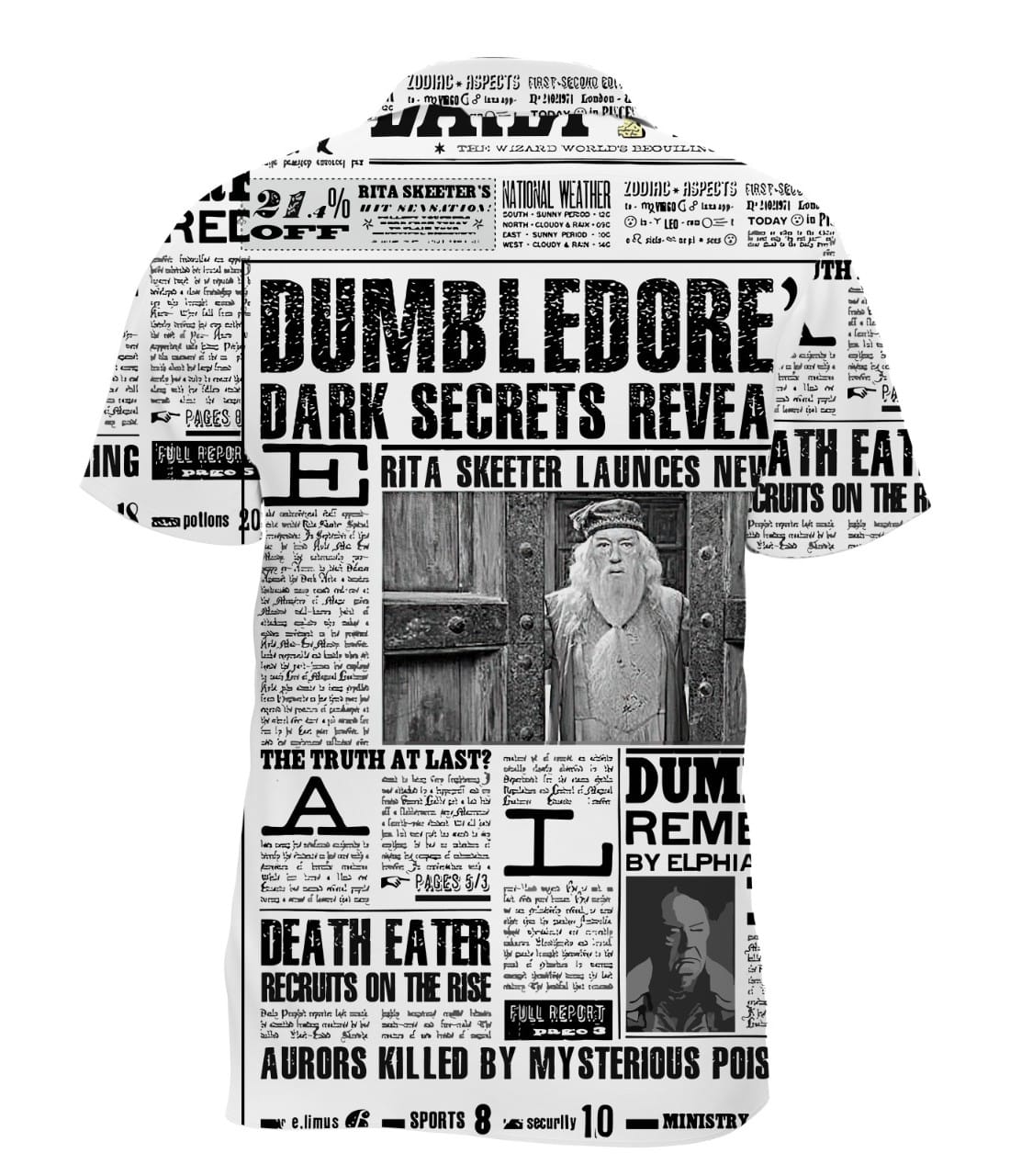 AOHS - NEWS PAPER SHIRT