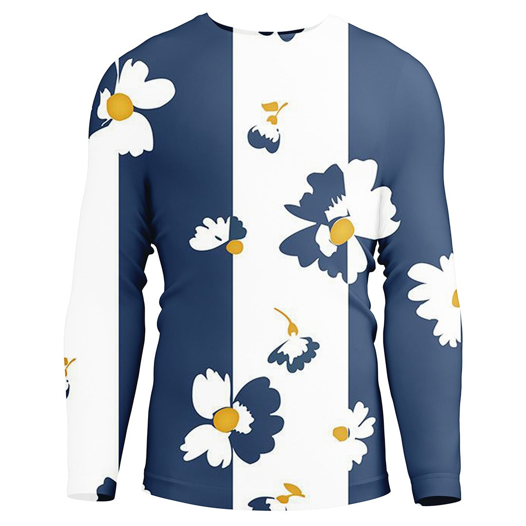 FLOWERS FULL SLEEVE T-SHIRT