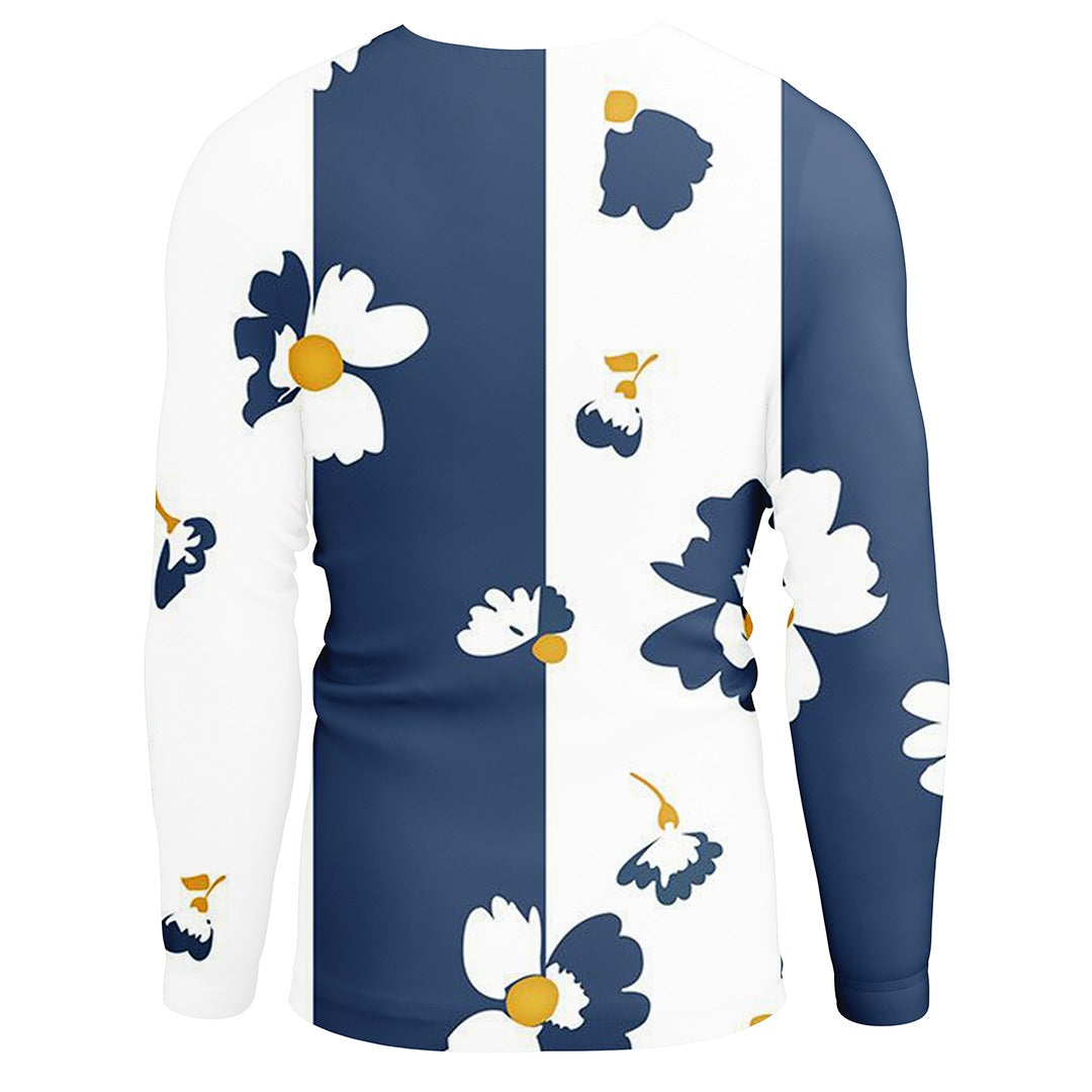 FLOWERS FULL SLEEVE T-SHIRT