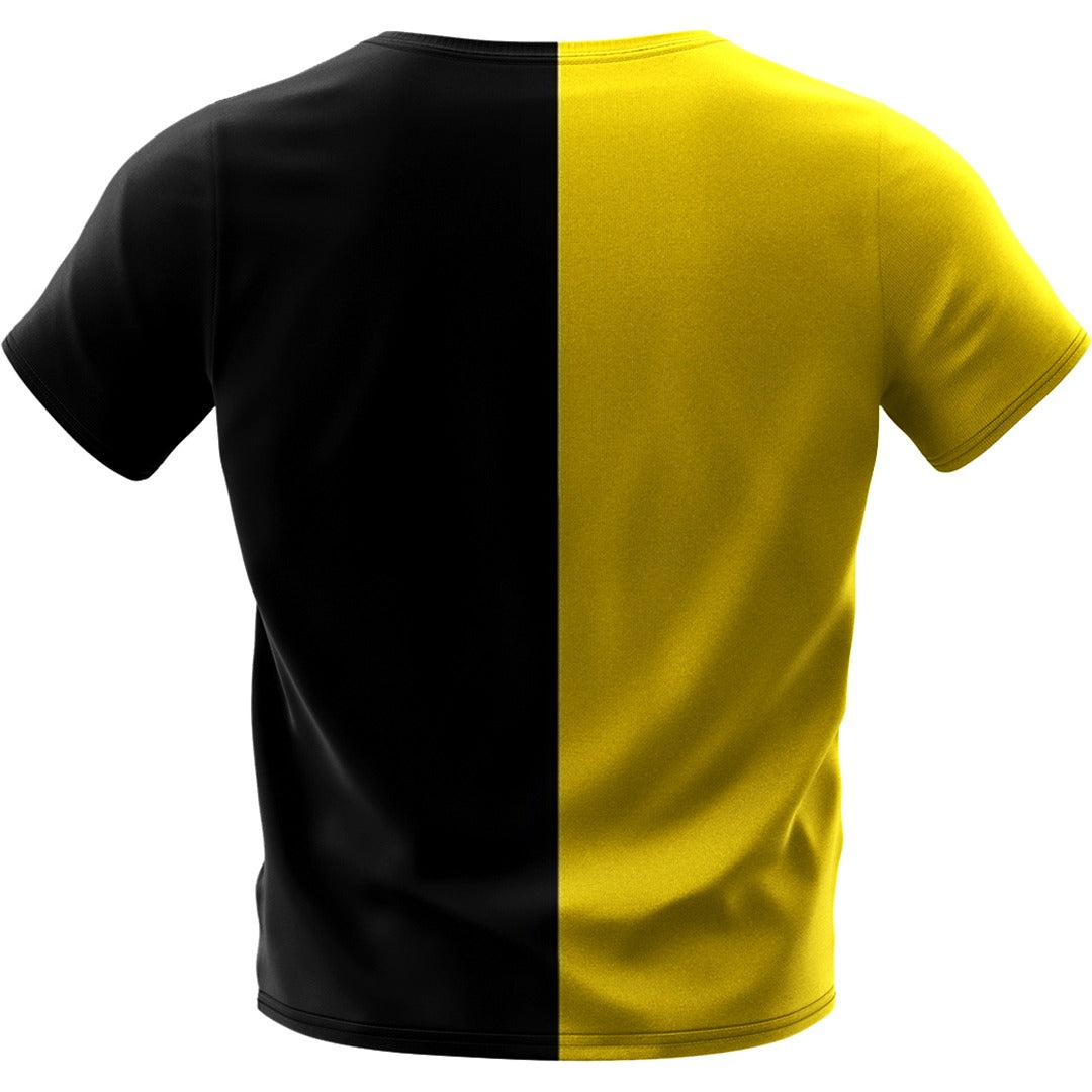 BLACK and YELLOW T-SHIRT