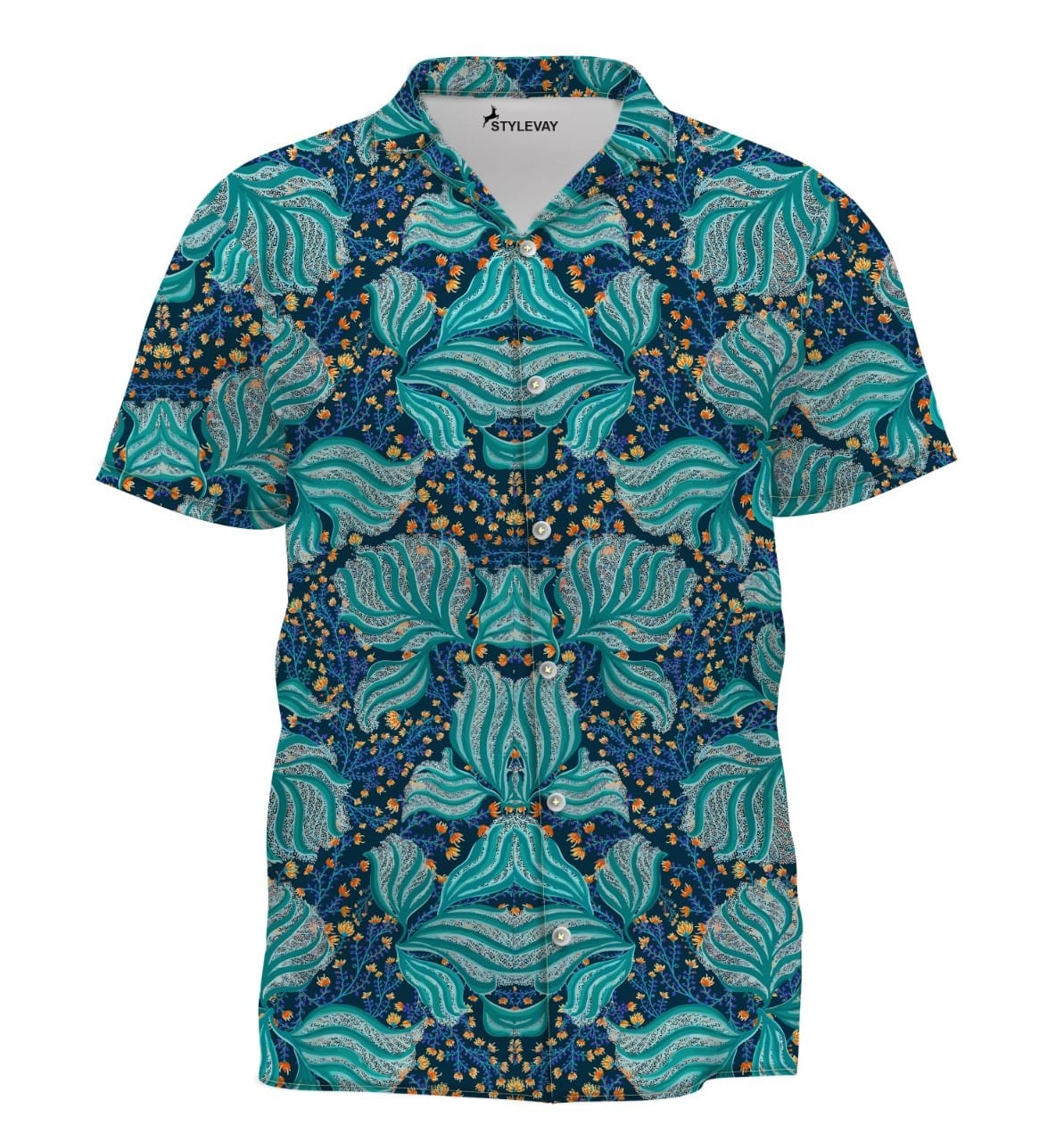 TROPICAL LEAFS SHIRT