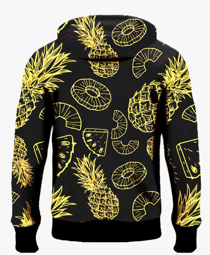 Pineapple Zipper Hoodie