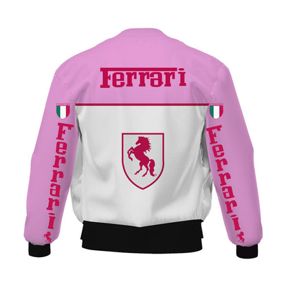 Ferrari Pink Bomber Jacket