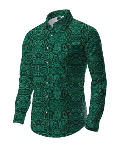 GREEN COLOR CASUAL SHIRT