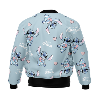 Stitch Bomber Jacket