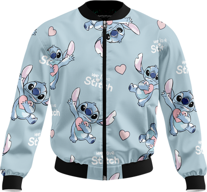 Stitch Bomber Jacket