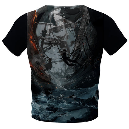 DESTRUCTIVE WAVE T-SHIRT